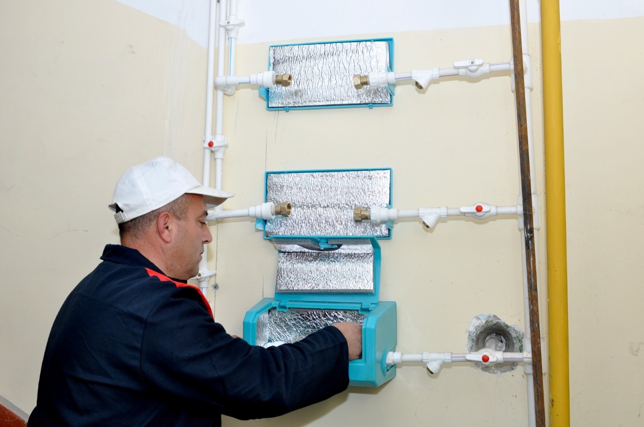 Yasamalda içməli su təchizatı yaxşılaşdırılır - FOTOLAR